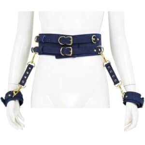 23035-naughty-toys-blue-gold-leather-corset-cuffs-restraints-2pcs-set-sex-shop-Paphos