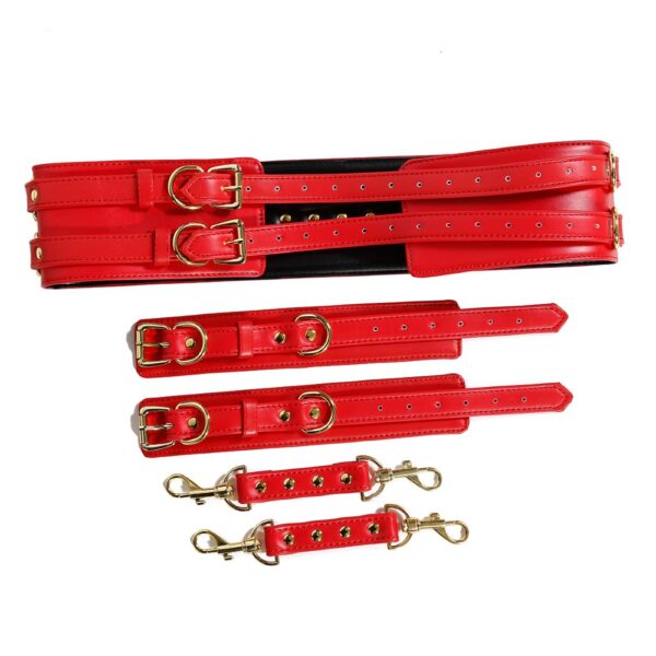 23043-naughty-toys-sexy-red-leather-corset-cuffs-restraints-2pcs-set-Pafos-sexshop 23043-naughty-toys-sexy-red-leather-corset-cuffs-restraints-2pcs-set-Pafos-sexshop
