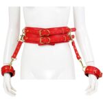 23043-naughty-toys-sexy-red-leather-corset-cuffs-restraints-2pcs-set-loveshop-Paphos
