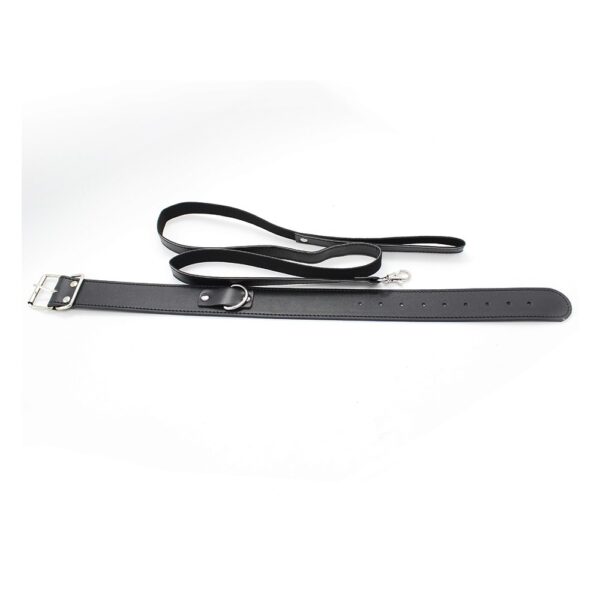 23223-naughty-toys-faux-leather-collar-with-leash-o-s-Larnaka-sex-shop