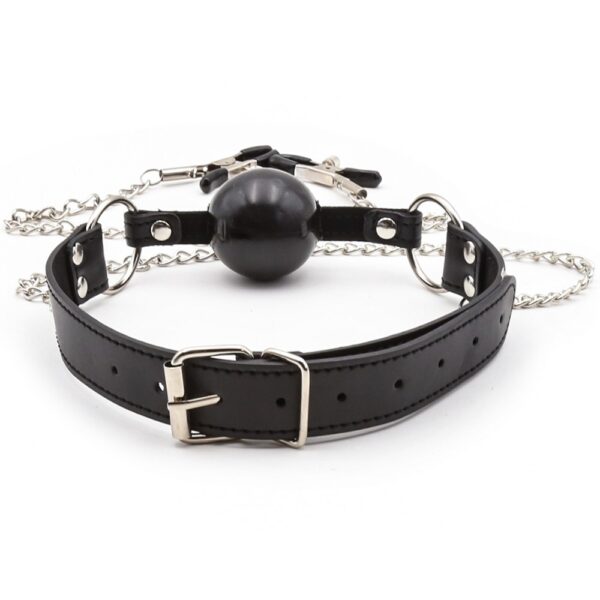 23747-ball-gag-4-cm-with-chained-nipple-clamps-Paphos-sex-shop 23747-ball-gag-4-cm-with-chained-nipple-clamps-Paphos-sex-shop