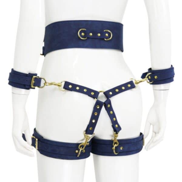 23775-naughty-toys-tibet-blue-leather-corset-cuffs-hog-tie-restraints-4pcs-set-Limassol-sexshop 23775-naughty-toys-tibet-blue-leather-corset-cuffs-hog-tie-restraints-4pcs-set-Limassol-sexshop