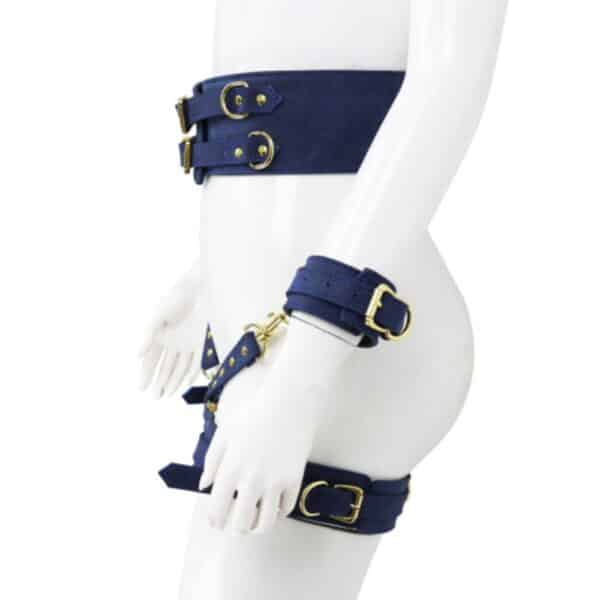 23775-naughty-toys-tibet-blue-leather-corset-cuffs-hog-tie-restraints-4pcs-set-Pafos-sexshop 23775-naughty-toys-tibet-blue-leather-corset-cuffs-hog-tie-restraints-4pcs-set-Pafos-sexshop