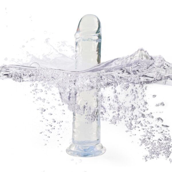 EK-QSD-015-toyboy-clear-tpe-dildo-with-strong-suction-cup-18-cm-sex-shop-limassol EK-QSD-015-toyboy-clear-tpe-dildo-with-strong-suction-cup-18-cm-sex-shop-limassol