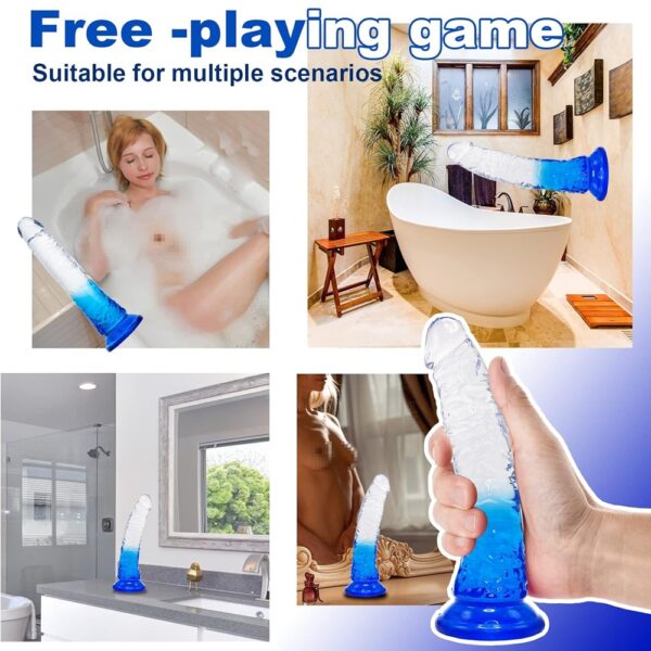 EK-QSD-015L-toyboy-clear-blue-tpe-dildo-with-suction-cup-19-cm-sex-shop-larnaca EK-QSD-015L-toyboy-clear-blue-tpe-dildo-with-suction-cup-19-cm-sex-shop-larnaca