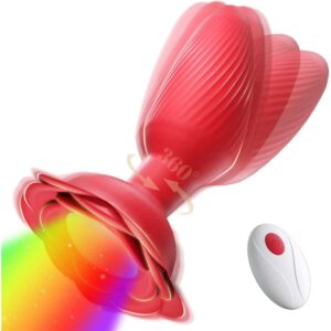 GS460-1-toyboy-rotating-remote-controlled-vibrating-rose-anal-plug-loveshop