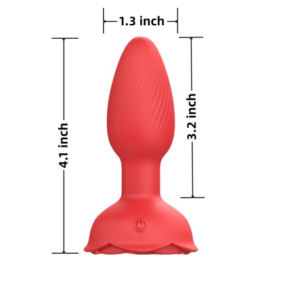 GS460-1-toyboy-rotating-remote-controlled-vibrating-rose-anal-plug-prostate-stimulation GS460-1-toyboy-rotating-remote-controlled-vibrating-rose-anal-plug-prostate-stimulation
