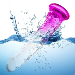 EK-QS-D016Z-toyboy-clear-Purple-tpe-3-piece-dildo-set-with-suction-sex-shop-paphos