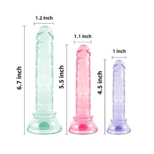 EK-SL007-toybox-3-piece-multicolor-tpe-dildo-set-with-suction-sex-shop-cyprus