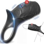 EKXL092-toybox-black-penis-open-end-vibe-sleeve-cock-sheath