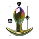 YF2014-toybox-rainbow-glass-butt-plug-with-stopper-fin-loveshop-cy