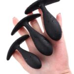 139041-black-silicone-t-base-butt-plug-set-sex-shop-limassol