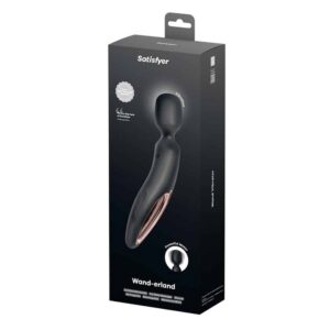 27096-Satisfyer-Wand-Erland-wand-vibrator-black-rosegold-Sex-Shop-Limassol