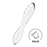 27122-satisfyer-dazzling-crystal-1-glass-dildo-clear-sex-shop-limassol