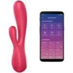 27127-satisfyer-mono-flex-connect-app-rabbit-vibrator-red-with-phone-application-control