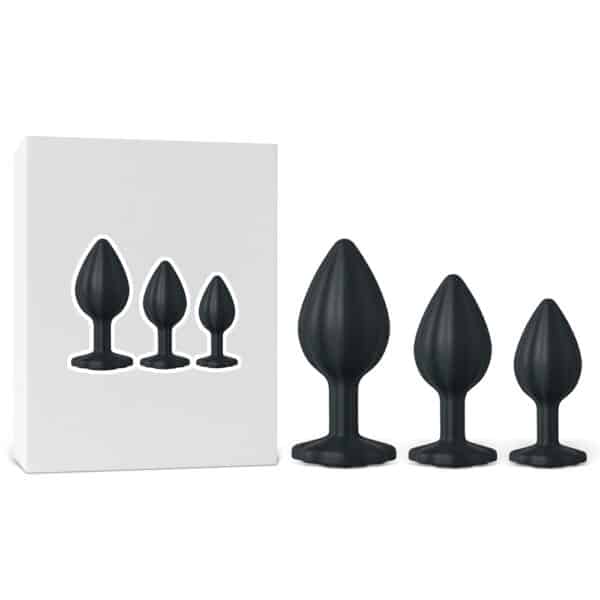EK-LS-GJ-87-toyboy-black-3-piece-butt-plug-set-with-red-diamond-loveshop EK-LS-GJ-87-toyboy-black-3-piece-butt-plug-set-with-red-diamond-loveshop