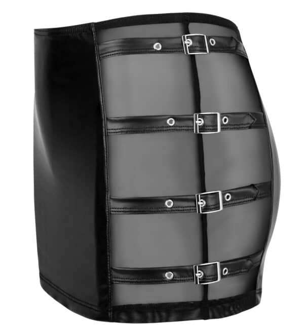 22763-cottelli-mini-skirt-with-buckles-LINGERIE-CYPRUS 22763-cottelli-mini-skirt-with-buckles-LINGERIE-CYPRUS