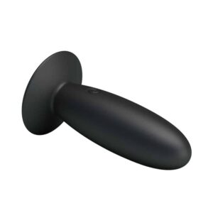 6697-pretty-love-rechargeable-silicone-butt-plug-unisex-anal-vibrator