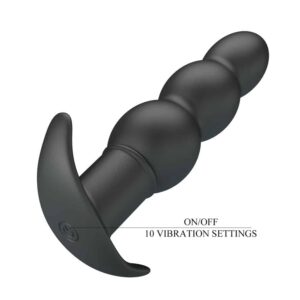 BI-040199-pretty-love-aeaeas-beaded-anal-plug-silicone-limassol-sex-shop