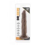 Dr-Skin-realistic-chocolate-cock-with-suction-17cm-74909