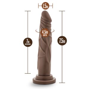Dr-Skin-realistic-chocolate-cock-with-suction-17cm-81979