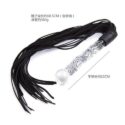 Glass-handle-with-real-geniune-cow-leather-Flogger-sexshop-cyprus