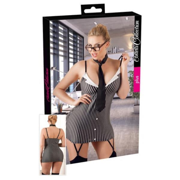 Plus-Size-Flirty-Secretary-Mini-Dress-49986 Plus-Size-Flirty-Secretary-Mini-Dress-49986