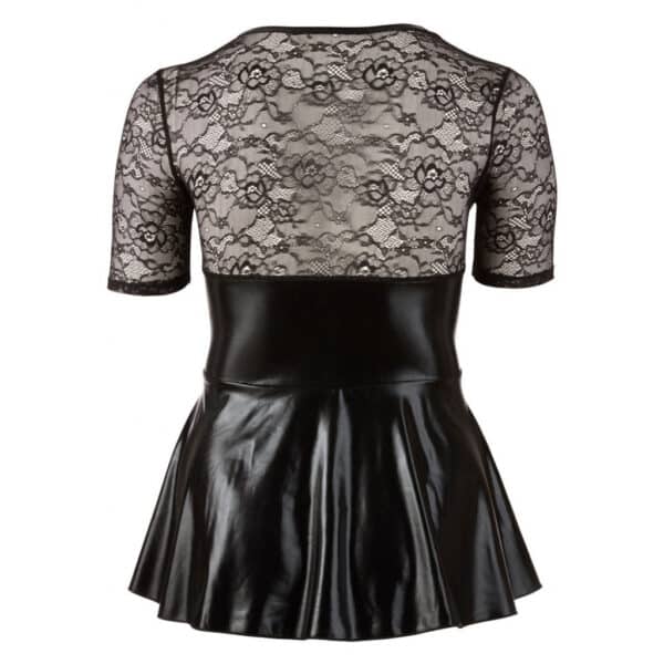 Plus-Size-Wetlook-Dress-with-Lace-Insert-77289 Plus-Size-Wetlook-Dress-with-Lace-Insert-77289