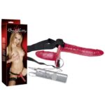 Red-Double-Strap-On-with-vibration-Bad-Kitty-loveshop-cy