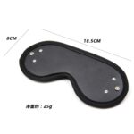 black-satin-soft-padded-blindfold-with-jewels-Limassol-sexshop