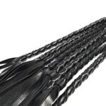 11151-naughty-toys-hand-weaving-black-leather-bondage-flogger-75-cm-sexshop-Limassol