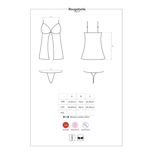 11209-obsessive-rougebelle-babydoll-with-thong-red-loveshop-cy 11209-obsessive-rougebelle-babydoll-with-thong-red-loveshop-cy