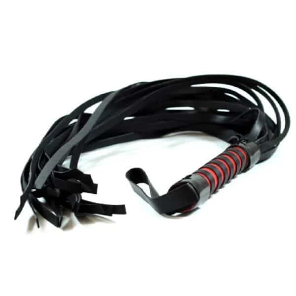 11375-naughty-toys-cat-fifteen-tails-black-red-leather-flogger-whip-Limassol-sexshop 11375-naughty-toys-cat-fifteen-tails-black-red-leather-flogger-whip-Limassol-sexshop