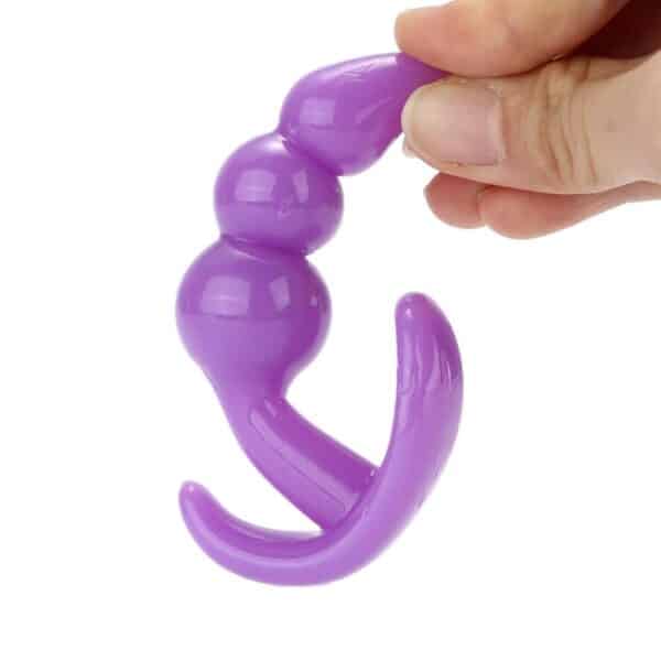 11425-small-soft-anal-triple-beads-butt-plug-purple-9-cm-sexshop-Larnaca 11425-small-soft-anal-triple-beads-butt-plug-purple-9-cm-sexshop-Larnaca