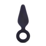 17063-medium-black-silicone-anal-plug-with-retrieval-ringloveshop-cy