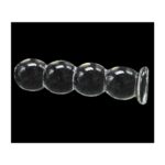 23737-clear-beaded-glass-anal-plug-massager-15-x-3-cm-sexshop-Lemesos