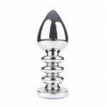 25225-naughty-toys-ribbed-steel-purple-jeweled-plug-large-sex-shop-nicosia