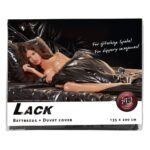 Black-Vinyl-Duvet-Cover-135cm-x-200cm-sexshop-Limassol