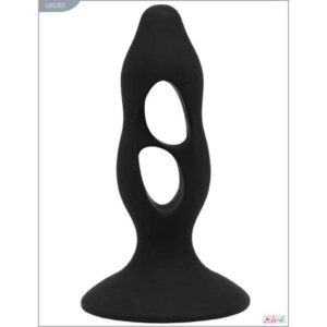 Fabulous-Silicone-Butt-Plug-Black-loveshop-Limassol