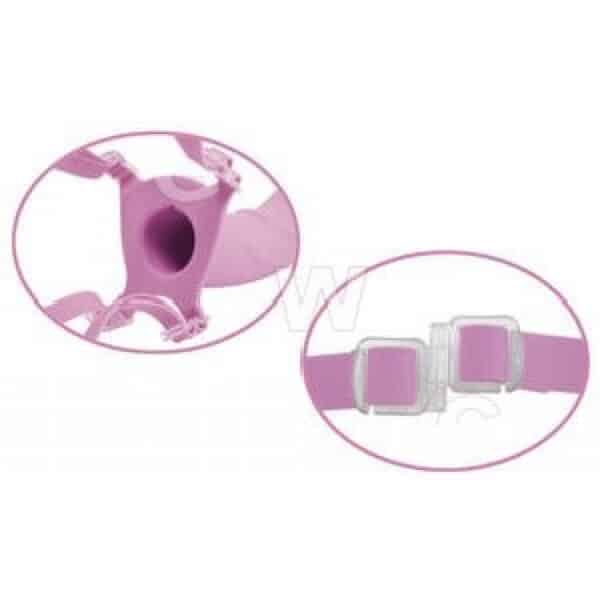 Fetish-Fantasy-7”-Hollow-Strap-on-Pink-sexshop-Larnaca Fetish-Fantasy-7”-Hollow-Strap-on-Pink-sexshop-Larnaca