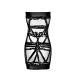 NOIR-HANDMADE-F359-noir-handmade-bondesque-black-off-shoulder-mini-dress-sex-shop-cyprus