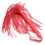 naughty-toys-80-tails-red-leather-flogger-whip-42-cm-sexshop-cyprus