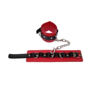 red-leather-wrist-restrains-with-chain-loveshop-cy