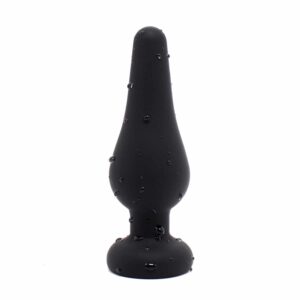 small-black-silicone-anal-butt-plug-with-stopper-11-cm-loveshop-cy