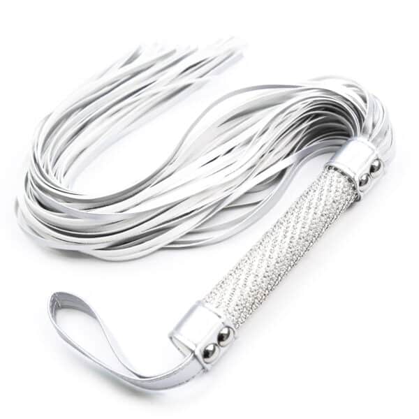 white-bdsm-bondage-flogger-with-diamond-handle-55-cm-loveshop-cy