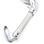 white-bdsm-bondage-flogger-with-diamond-handle-55-cm-sexshop-Nicosia