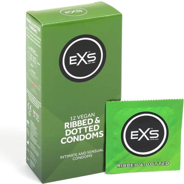 12EXSTEXT-exs-ribbed-and-dotted-condoms-12-pack-for-extra-stimulation