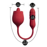 17789-red-silicone-clitoral-rose-licking-tongue-with-thrusting-bullet-vibrator-sexshopcy