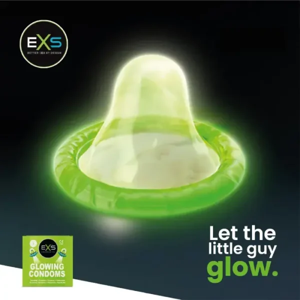 3EXSGLOW-exs-glow-in-the-dark-condoms-3-pack-sexshop-cy 3EXSGLOW-exs-glow-in-the-dark-condoms-3-pack-sexshop-cy