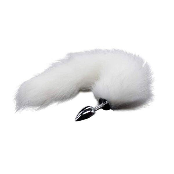 6751-white-fox-tail-metal-butt-plug-medium-love-shop-cyprus